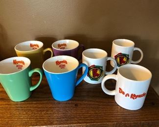 Vintage Kahlu'a Coffee mugs/cups Lot of 7 mugs for $5.00