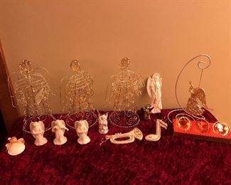 $3.00 for the lot of Angels. Stand not included. 