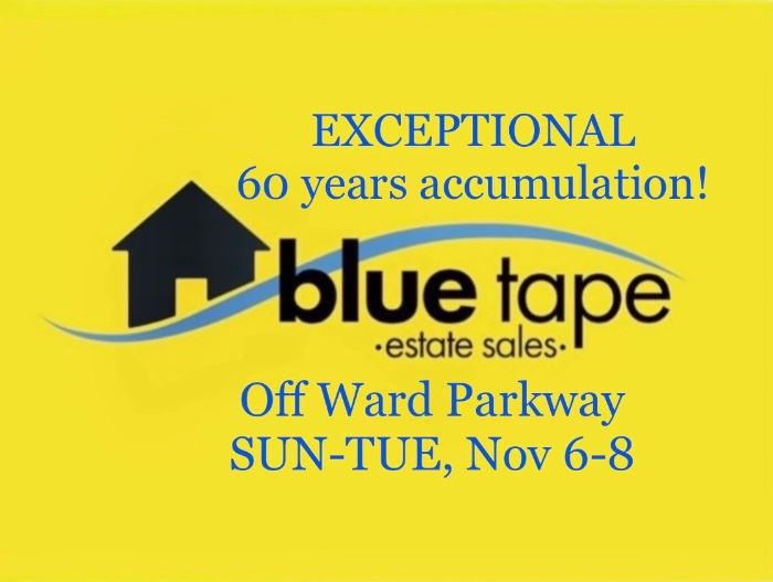 60 years EXCEPTIONAL Ward Parkway Estate Sale starts on 11/6/2022