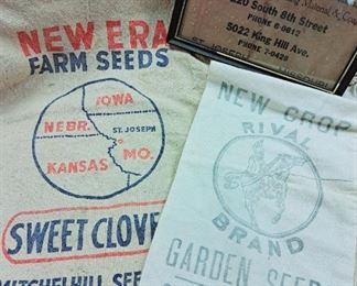 St. Joseph items. Mitchellhill Seed, Chesmore Seed Co. and Heese-Rix