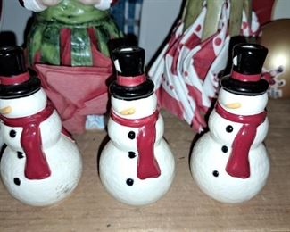 Snowman pie birds