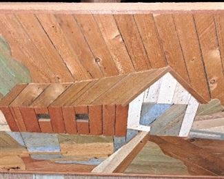 DeGroot "Lath Art Covered Bridge"
