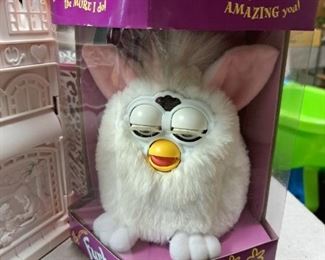 Electronic Furby in box