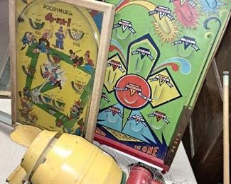 Antique toys and games