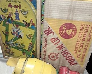 Poosh-M-Up Jr. game w/ original box