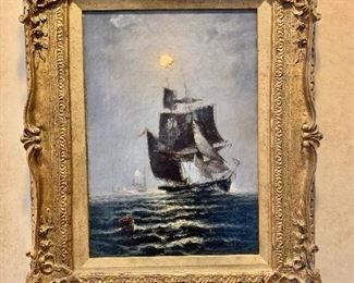 Original ship painting