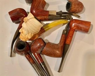 Pipe collection - Meerschaum Pipe