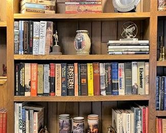 BOOKS AND STEINS