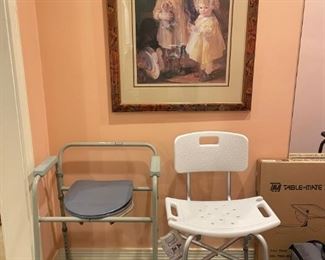 POTTY CHAIR AND SHOWER CHAIR