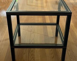 Mid Century Modern Pierre Vandel Two Tier End Table