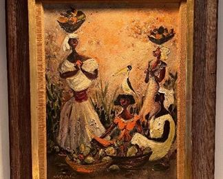 Adolf Arthur Dehn (American 1895-1968) Oil on Board 