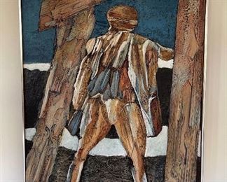 Harrison Covington (American, b. 1924) Mixed Media 