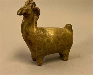 Mid Century Modern Pottery Horse Octarina