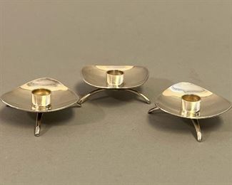 Mid Century Modern Cohr Denmark Atla Candle Holders 