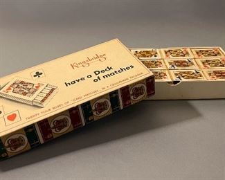 Vintage Kingsbridge Have A "Deck" Of Matches 