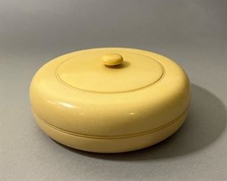 Vintage Celluloid Powder Box