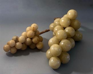 Mid Century Modern Large Marble Grape Clusters 