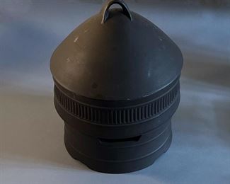 Mid Century Modern Jens Quistgaard Dansk Flamestone Bee Hive Covered Casserole Dish 