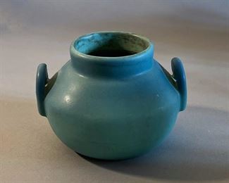 Vintage Double Handle Van Briggle Pottery Vase