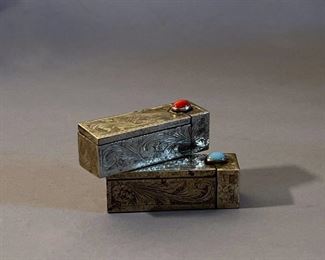 Possibly 800 Silver Lipsticks Compacts 