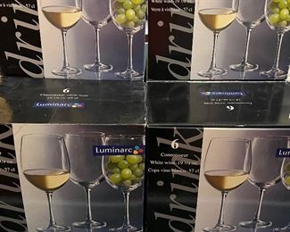Luminarc Wine Glasses, The Holidays are here!!