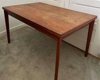Mid Century Modern Henning Kjaernulf Vejle Møbelfabrik Teak Dining Table