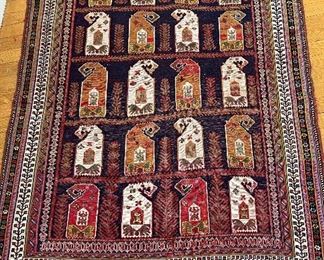 Hand Woven Vintage Rug