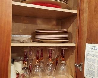 Stylish wine glass/goblets 