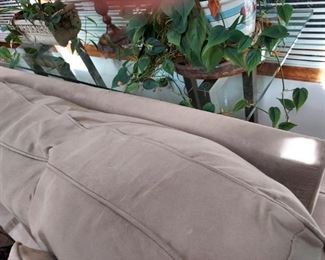 Potted plant & accent chair