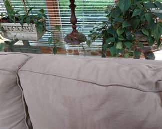 Potted plant, decor, sofa