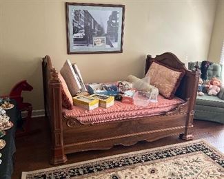 Beautiful antique day bed