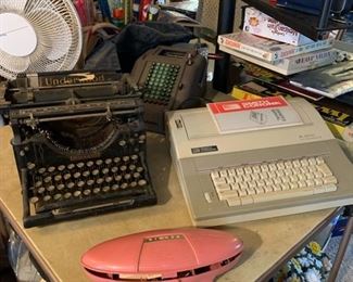 Typewriters, Underwood, Smith Corona