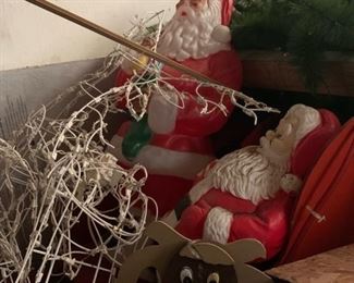 Vintage Christmas, Blow molds
