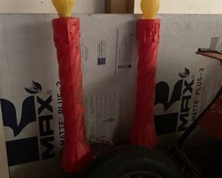 Vintage Christmas, Blow molds