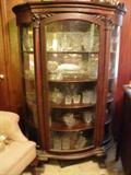 BOW FRONT CHINA CABINET