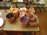 SOME OF THE LONGABERGER BASKETS