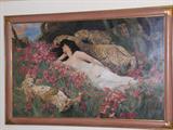 Arthur Wardle 1908
62" x 43"
Exhibited @ The Royal Acadamy London 1908