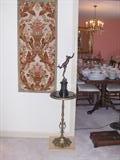 "Mercury" (Hermes)
after Giambologna
French 1880-1910
FABRIC:Hand Cut Velvet on Silk
Circa late 1700's