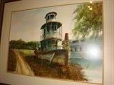 Large Original George Shook Watercolor