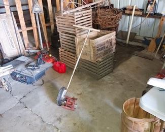 Vintage apple crates