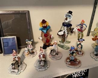 Zampiva clown collection, Murano too! 
