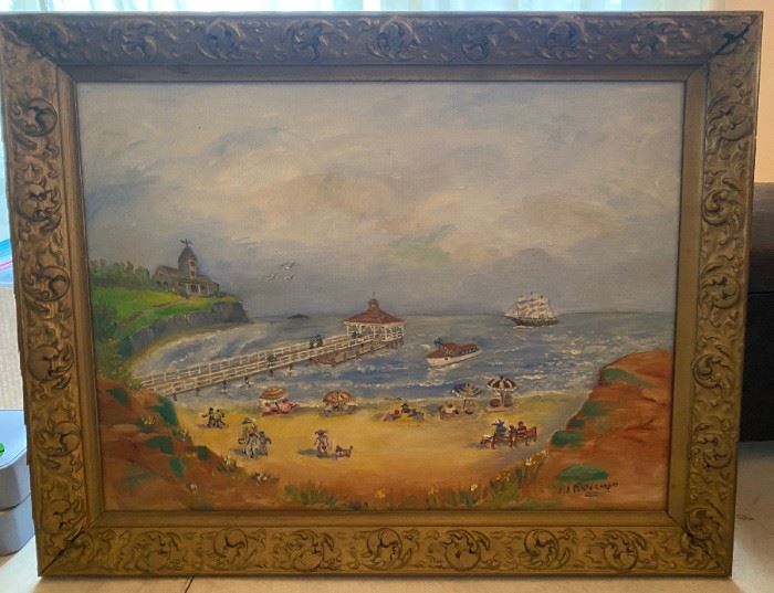 Mendel Baldessari Painting