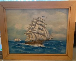 Mendel Baldessari Painting