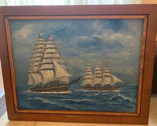 Mendel Baldessari Painting