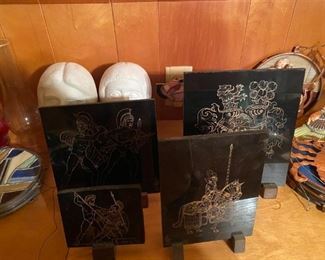 Mendel Baldessari Etched Tiles