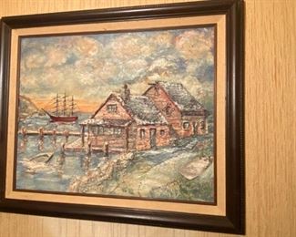 Mendel Baldessari Painting