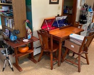 Maple Table and Chairs