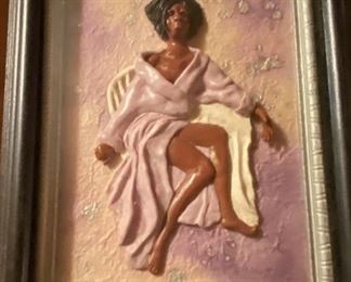 D. Baldessari Clay Figure Art