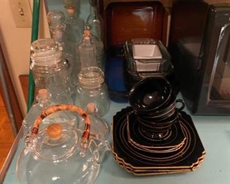 Vintage Blace Dish Set 