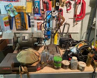 Basement packed full of Hand and Power Tools, Hardware, Supplies